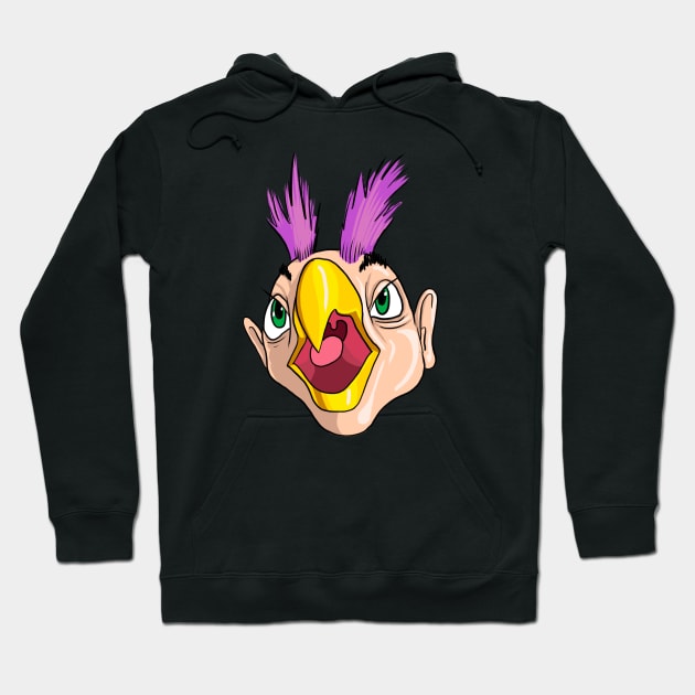 Bird Mutant Monster! Hoodie by AmysBirdHouse